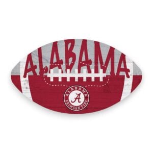 Alabama Color Football Sign