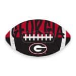 Georgia Bulldogs Color Football Sign