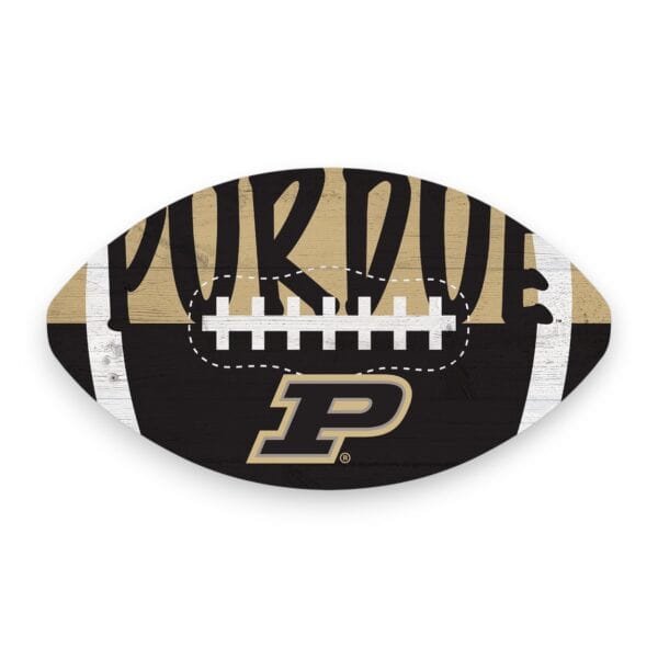 Purdue Color Football Sign