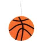 Flat Basketball Ornament