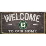 12” Oakland Athletics Welcome Sign