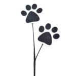 18” Black Dog Paw Pick 29412BKWT