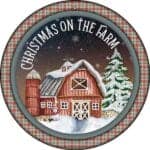 8” Christmas Sign