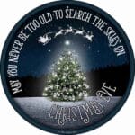 8” Christmas Eve Round Sign