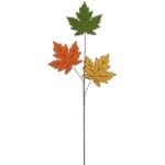 30” Fall Maple Leaf Spray