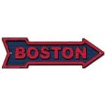 8” Boston Arrow Sign