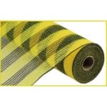 Yellow Black Fabric Mesh