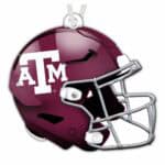 Texas AM Flat Helmet Ornament