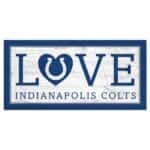 Indianapolis Colts Love Sign