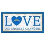 Los Angeles Chargers Love Sign