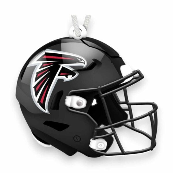 Atlanta Falcons Flat Helmet Ornament