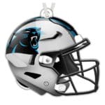 Carolina Panthers Helmet Ornament