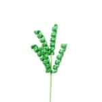 Glitter Green Curly Pick