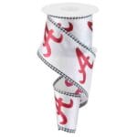 2.75”x10yds Gingham Alabama Ribbon