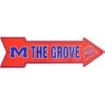 20” Ole Miss Arrow Sign