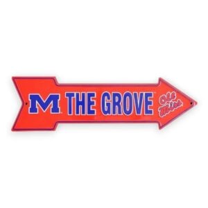 Ole Miss Arrow Sign