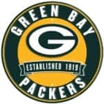 Green Bay Packers Metal Sign