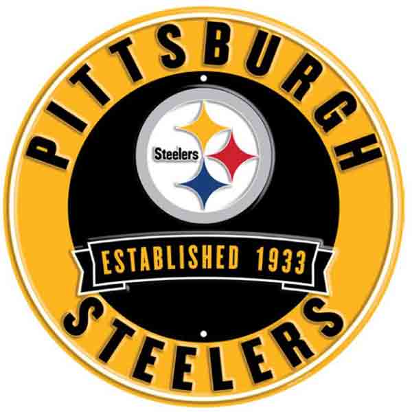 Steeler sign hotsell