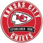 Kansas City Chiefs Metal Sign