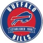 Buffalo Bills Metal Sign