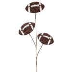 24” Brown Football Pick