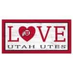 Utah Utes Sign