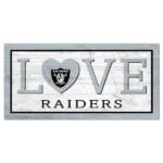 Las Vegas Raiders Love Sign