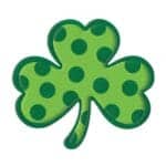 11” St Patricks Clover Metal Sign