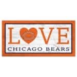 Chicago Bears Love Sign