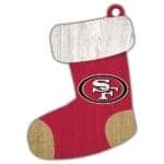 49ers Stocking Ornament