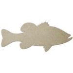 14” Fish Wood Cutout Shape