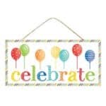 12” Happy Birthday Celebrate Sign