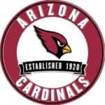 Arizona Cardinals Metal Sign