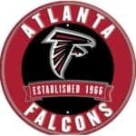 Atlanta Falcons Metal Sign