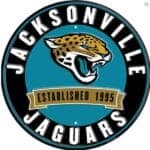 Jacksonville Jaguars Metal Sign