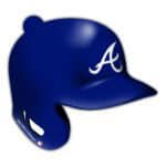 Atlanta Braves Helmet Ornament