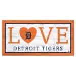 Detroit Tigers Love Sign