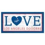 Los Angeles Dodgers Love Sign