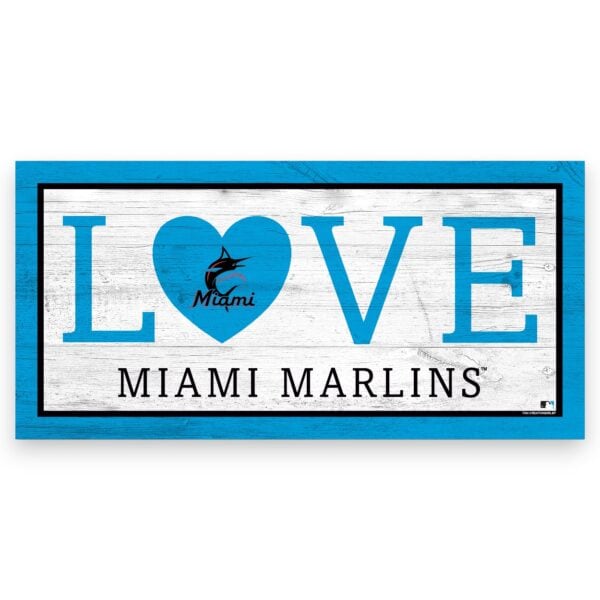 Miami Marlins Love Sign
