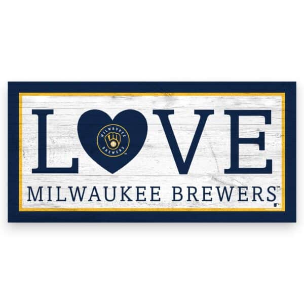 Milwaukee Brewers Love Sign
