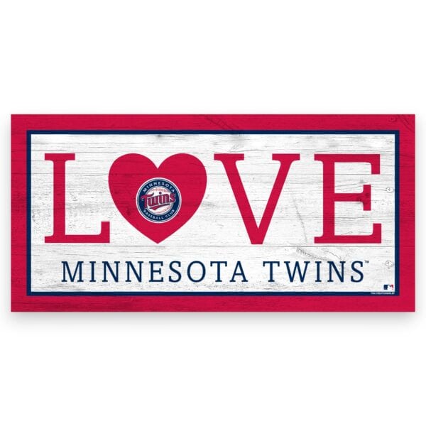Minnesota Twins Love Sign