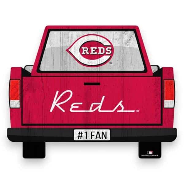 Cincinnati Reds Tailgate Sign