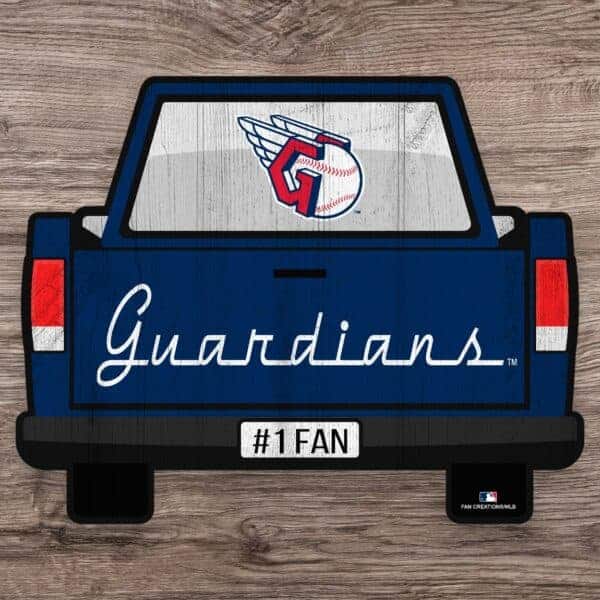 Cleveland Guardians Tailgate Sign