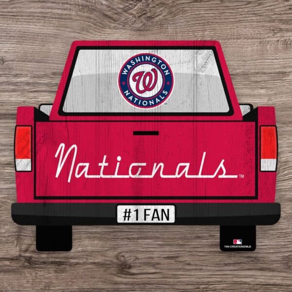 Washington Nationals Tailgate Sign