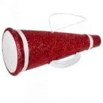 Red Megaphone Ornament