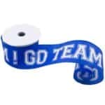 2.5”x10yds Blue Team Ribbon