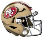 San Francisco 49ers Helmet Sign