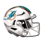 Miami Dolphins Helmet Sign