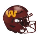 Washington Commanders Helmet Sign