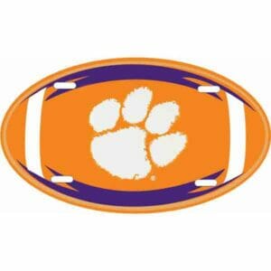 Clemson Oval License Plate
